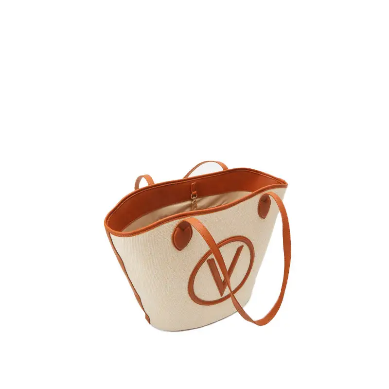VALENTINO BAGS SHOPPER COVENT NATURAL/CUOIO - TALLA ÚNICA