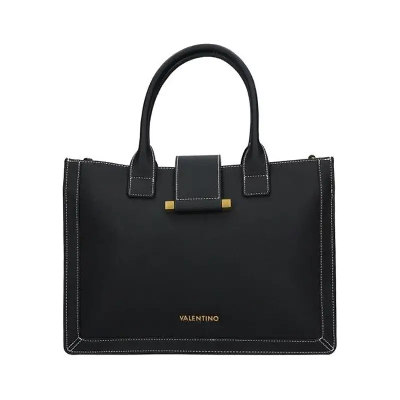 VALENTINO BAGS SHOPPER FROSTY RE NEGRO - TALLA ÚNICA