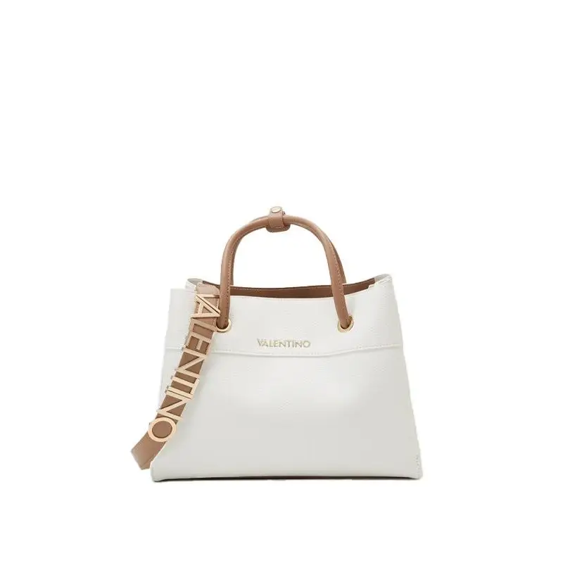 VALENTINO BAGS SHOPPING ALEXIA BLANCO/BEIGE - TALLA ÚNICA