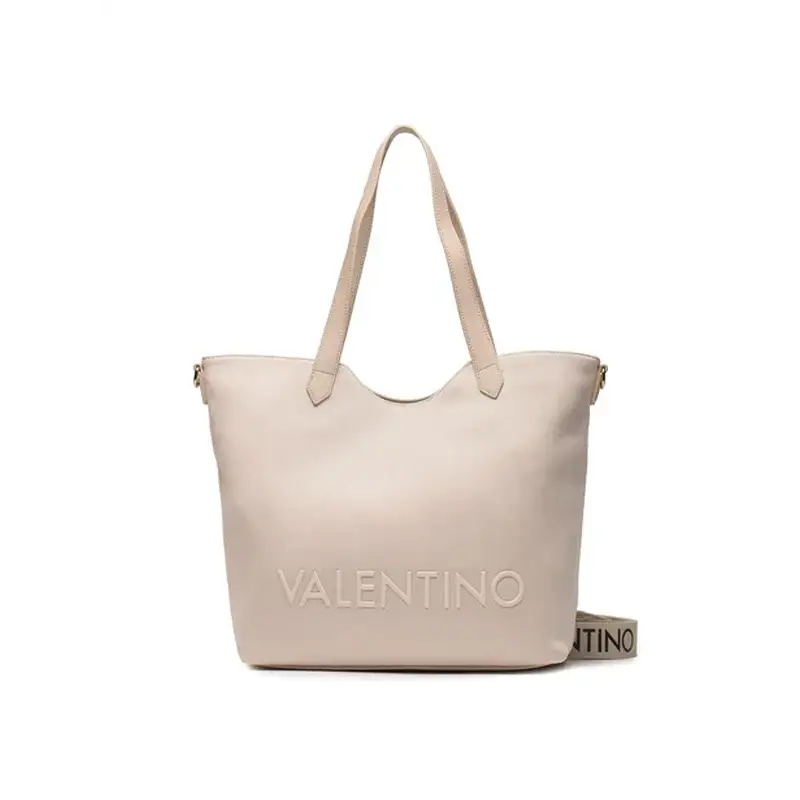 VALENTINO BAGS SHOPPING COURMAYEUR ECRU - TALLA ÚNICA