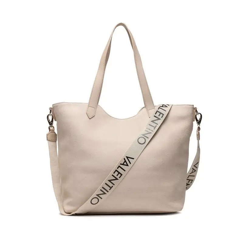 VALENTINO BAGS SHOPPING COURMAYEUR ECRU - TALLA ÚNICA