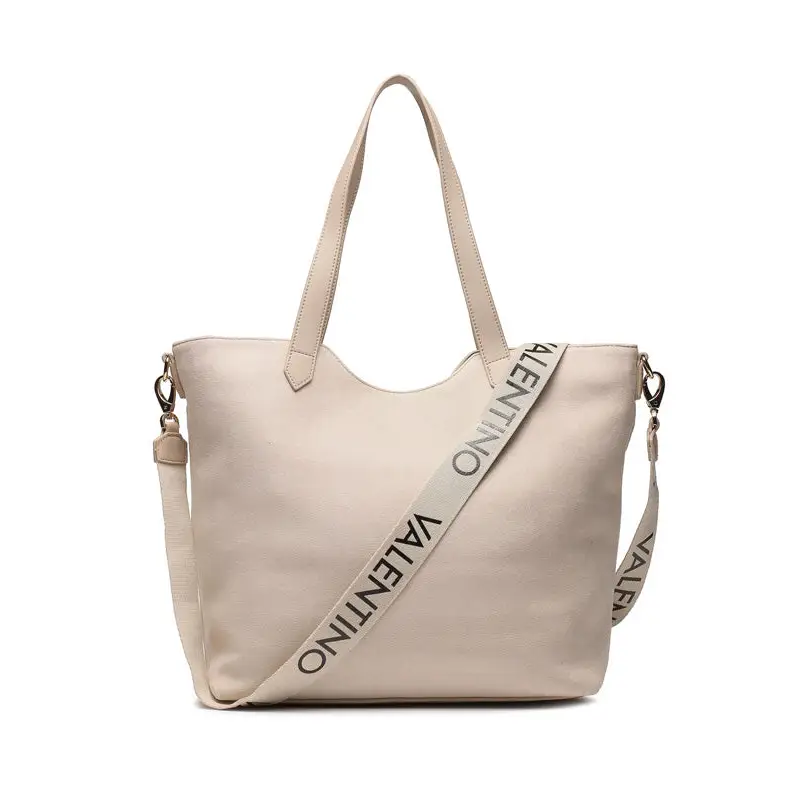 VALENTINO BAGS SHOPPING COURMAYEUR ECRU - TALLA ÚNICA