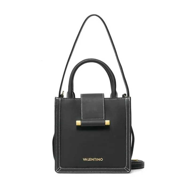 VALENTINO BAGS SHOPPING FROSTY RE NEGRO - TALLA ÚNICA