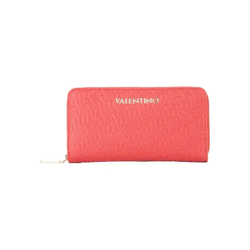 VALENTINO BAGS WALLET FALAK RE ROSSO SCURO 1 textil