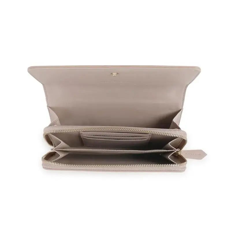 VALENTINO BAGS WALLET ZERO RE BEIGE - TALLA ÚNICA