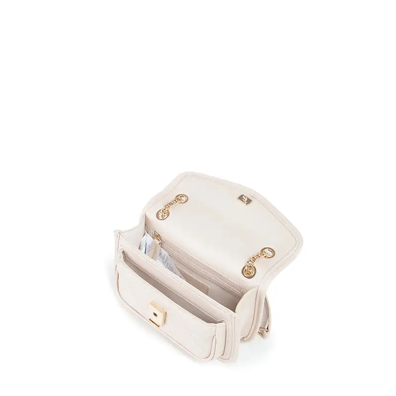 VALENTINO BOLSO DE HOMBRO MANSION ECRU - TALLA ÚNICA
