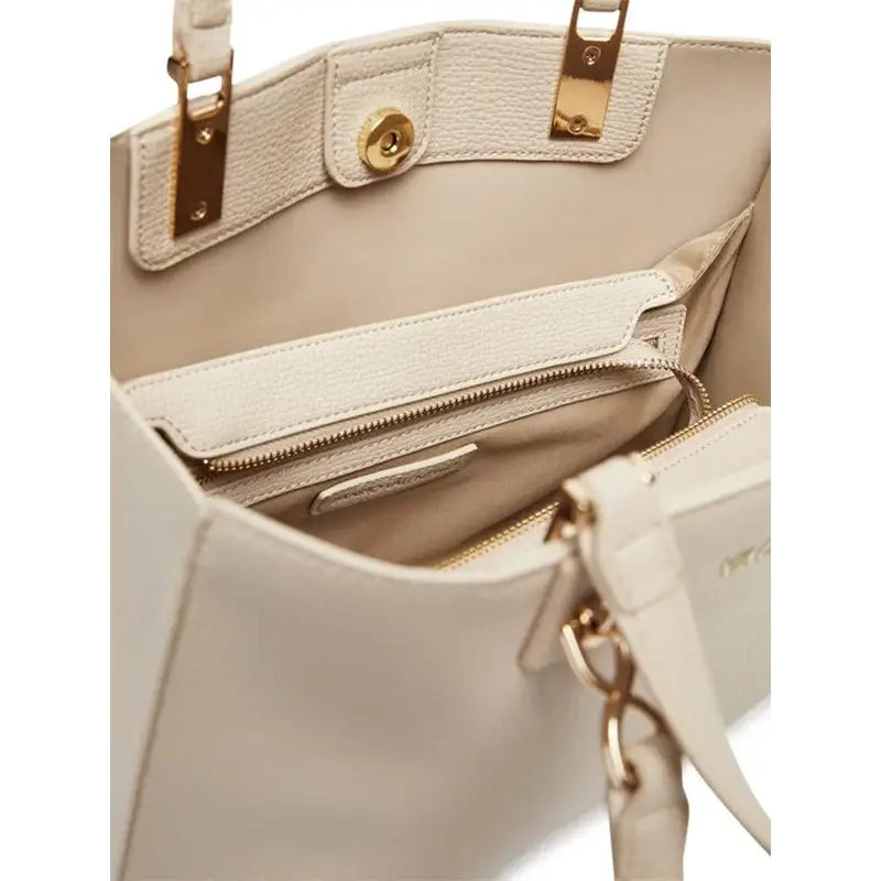 VALENTINO BOLSO DE HOMBRO STEREO ECRU - TALLA ÚNICA