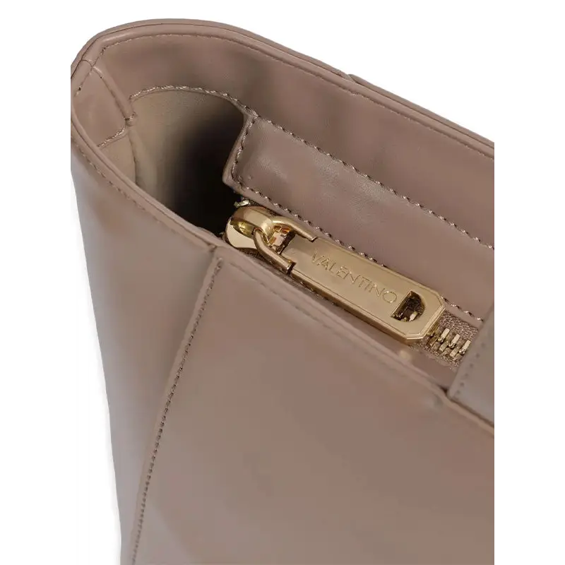 VALENTINO BOLSO DE HOMBRO TYPE RE TAUPE - TALLA ÚNICA