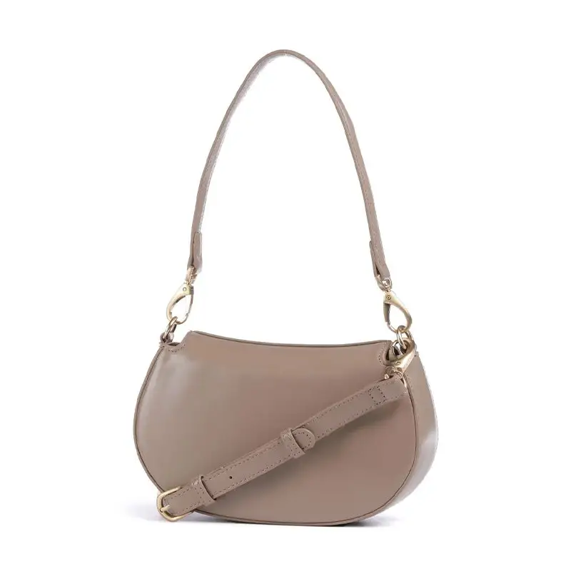 VALENTINO BOLSO DE HOMBRO TYPE TAUPE - TALLA ÚNICA