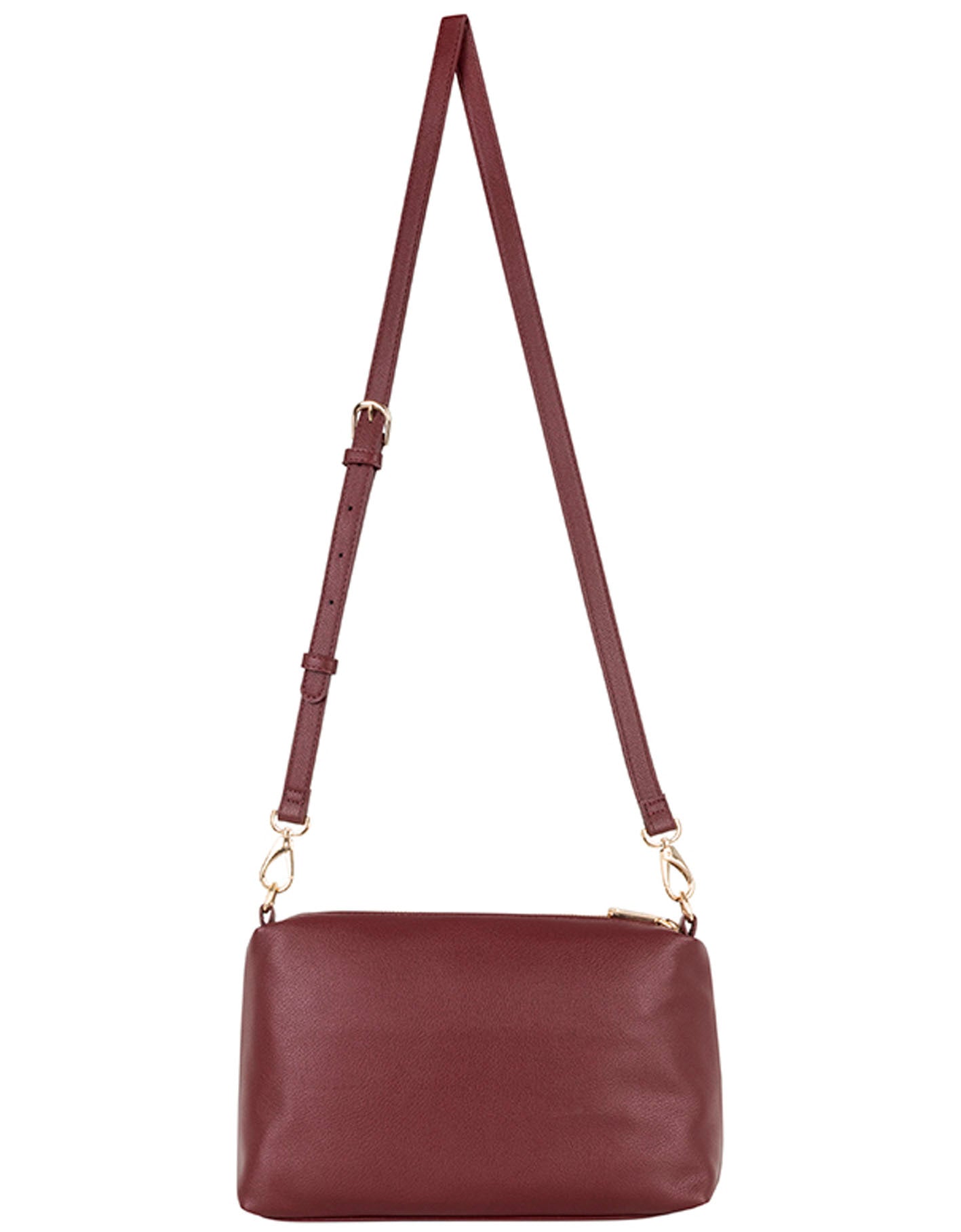 VALENTINO LADY SYNTHETIC BAG - BARN BORDEAUX
