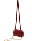 VALENTINO LADY SYNTHETIC BAG - GLACE CILIEGIA