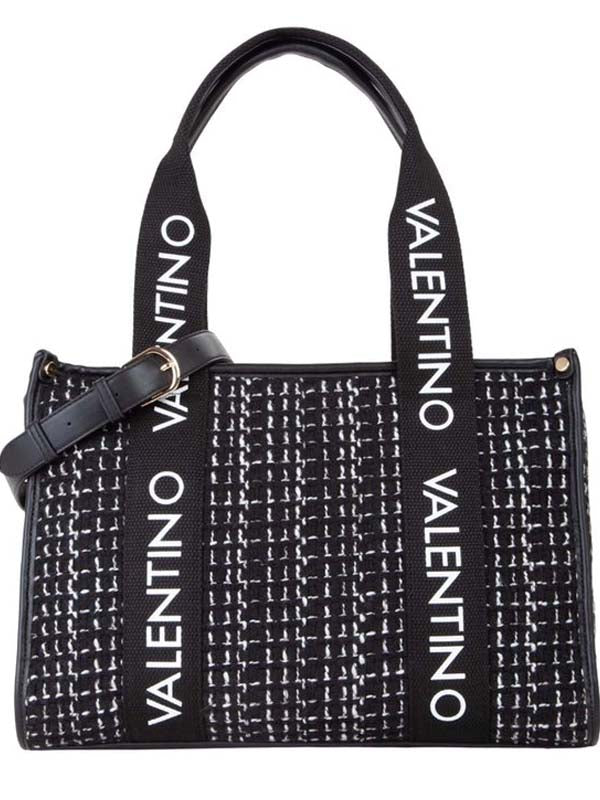 VALENTINO LADYSYNTHETIC BAG CANDLE NERO MULTICOR