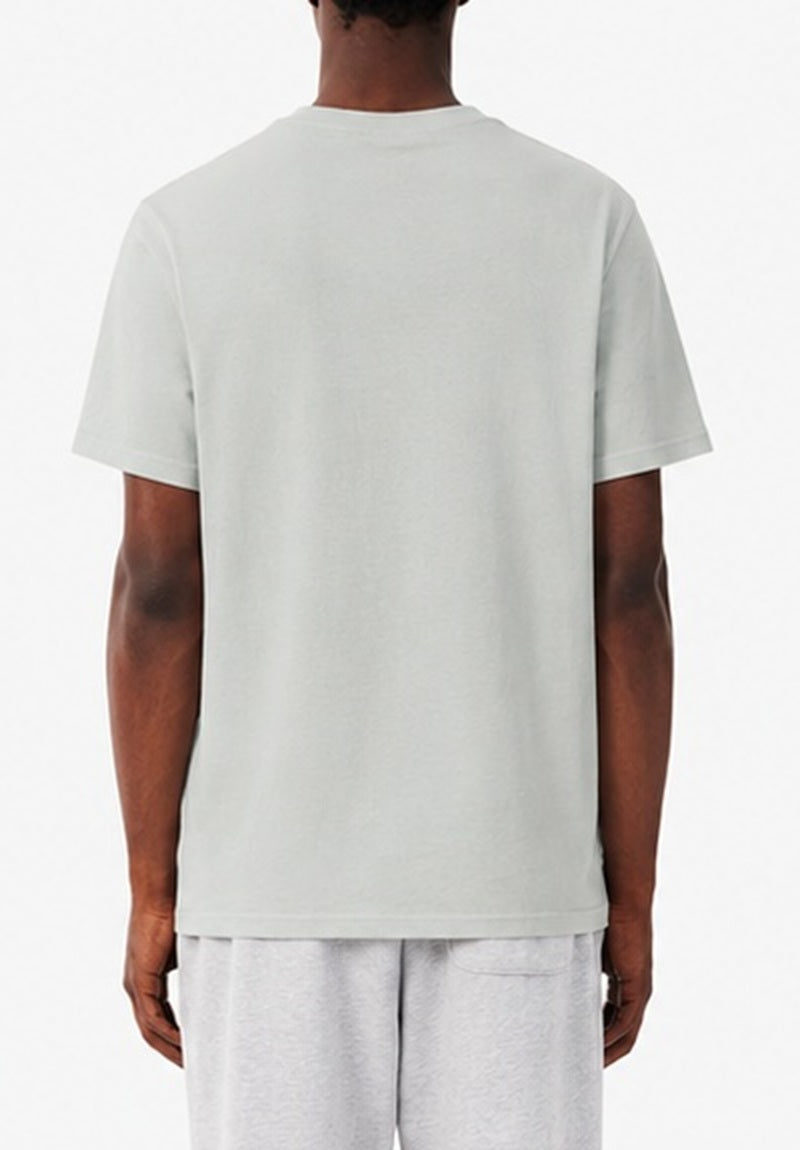LACOSTE PRINTED COTTON LOUNGEWEAR MALE T-SHIRT