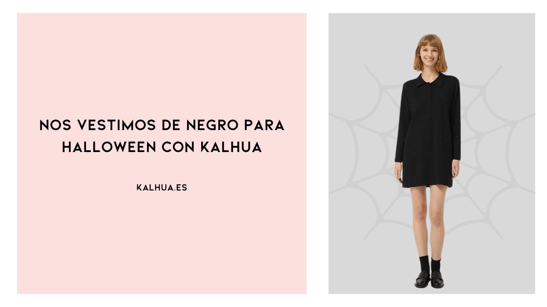 NOS VESTIMOS DE NEGRO PARA HALLOWEEN CON KALHUA